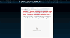Desktop Screenshot of mlmsuperhero.com